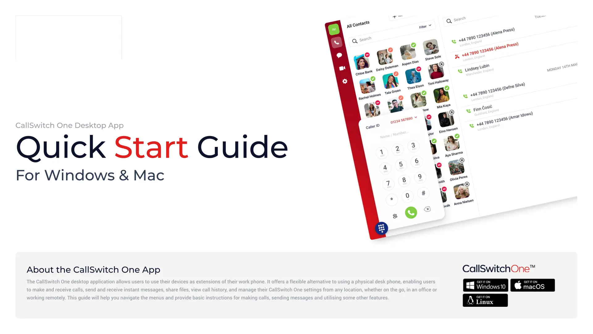 CallswitchOne Desktop